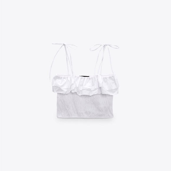 Zara Ruffle Top - Picture 2 of 7